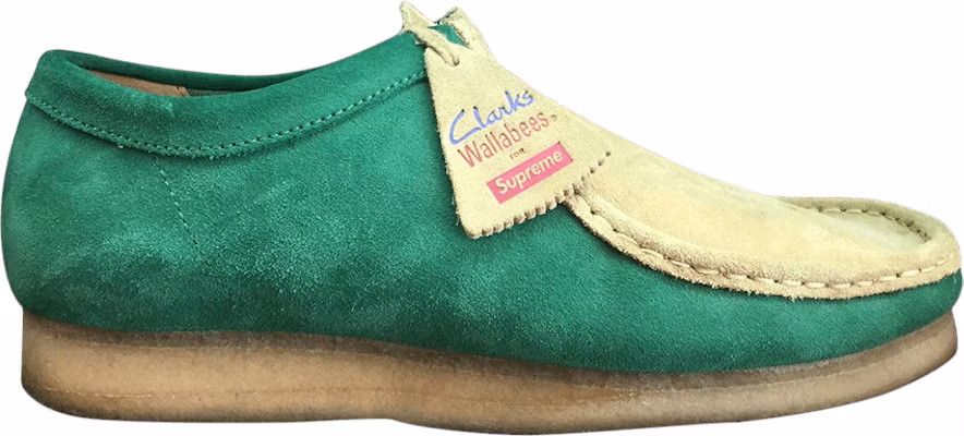 Supreme x Clarks Wallabee Low '綠色' 261-00614 Buy Supreme x Clarks Wallabee Low '綠色' 261-00614