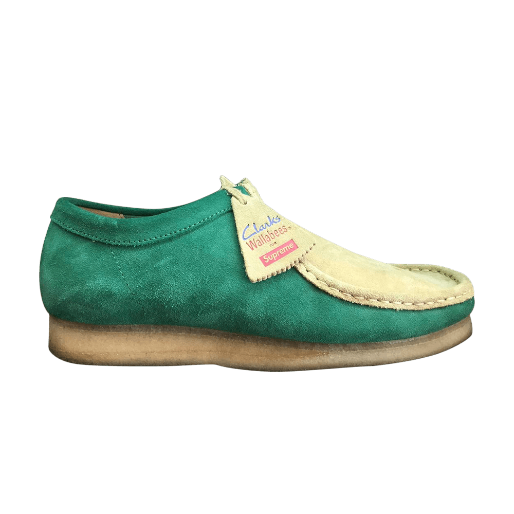 Buy Supreme x Clarks Wallabee Low ''Grün'' 261-00614