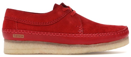 Supreme x Clarks Weaver 'Red' 261-37166 Supreme x Clarks Weaver 'Red' 261-37166
