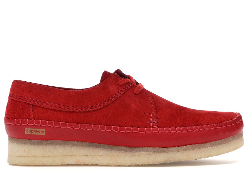 Supreme x Clarks Weaver 'Red' 261-37166