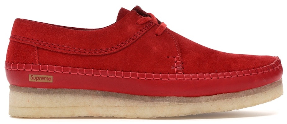 Supreme x Clarks Weaver 'Red' 261-37166 Buy Supreme x Clarks Weaver 'Red' 261-37166