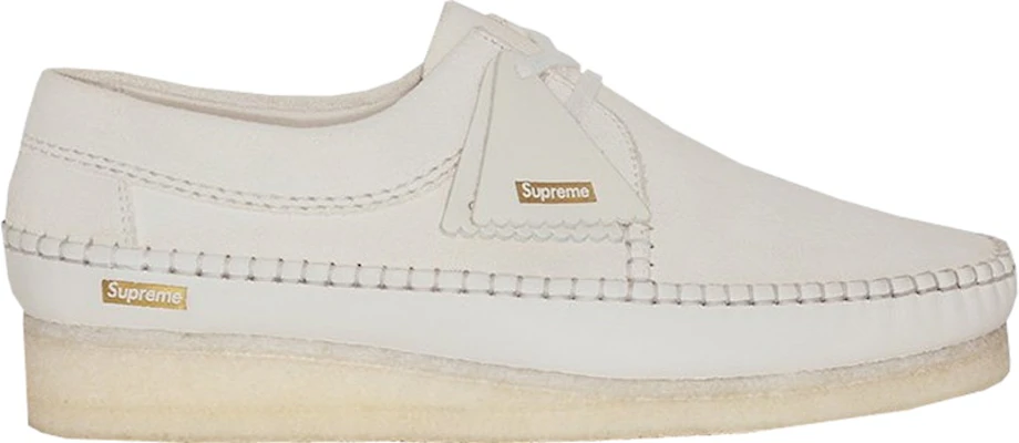 Supreme x Clarks Weaver 'White Interest' 261-37165 Buy Supreme x Clarks Weaver 'White Interest' 261-37165