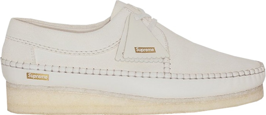 Supreme x Clarks Weaver 'White Interest' 261-37165 Buy Supreme x Clarks Weaver 'White Interest' 261-37165