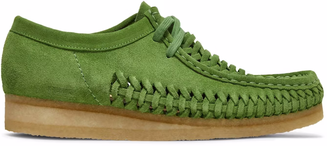 Supreme x Clarks 編織 Wallabee '綠色' 261-60848 Buy Supreme x Clarks 編織 Wallabee '綠色' 261-60848