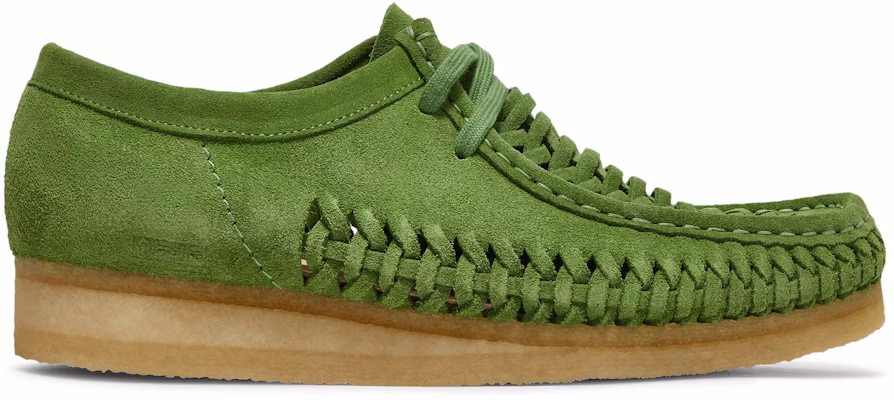Supreme x Clarks Woven Wallabee 'Hijau' 261-60848 Buy Supreme x Clarks Woven Wallabee 'Hijau' 261-60848