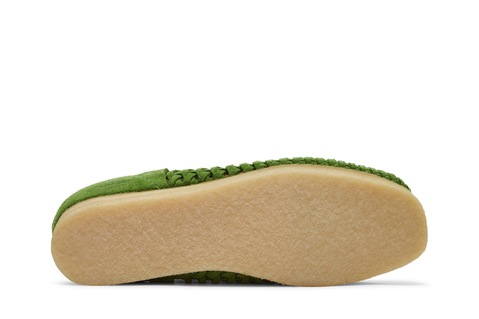 Shop Supreme x Clarks Woven Wallabee ''Grün'' 261-60848