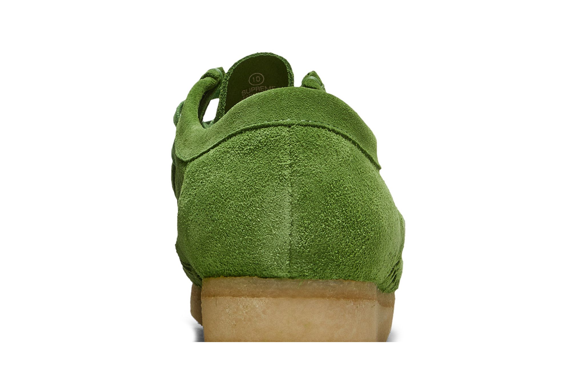 Sizing Supreme x Clarks Woven Wallabee ''Grün'' 261-60848