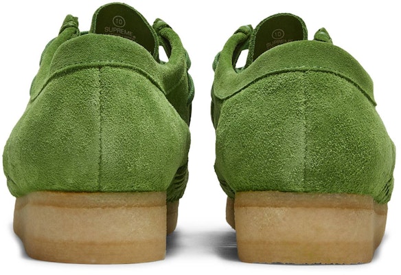 Supreme x Clarks 編織 Wallabee '綠色' 261-60848 Details for Supreme x Clarks 編織 Wallabee '綠色' 261-60848