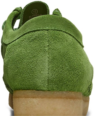 Supreme x Clarks 編織 Wallabee '綠色' 261-60848 Sizing Supreme x Clarks 編織 Wallabee '綠色' 261-60848