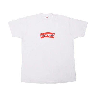 Supreme CDG SHIRT Box Logo Tee White
