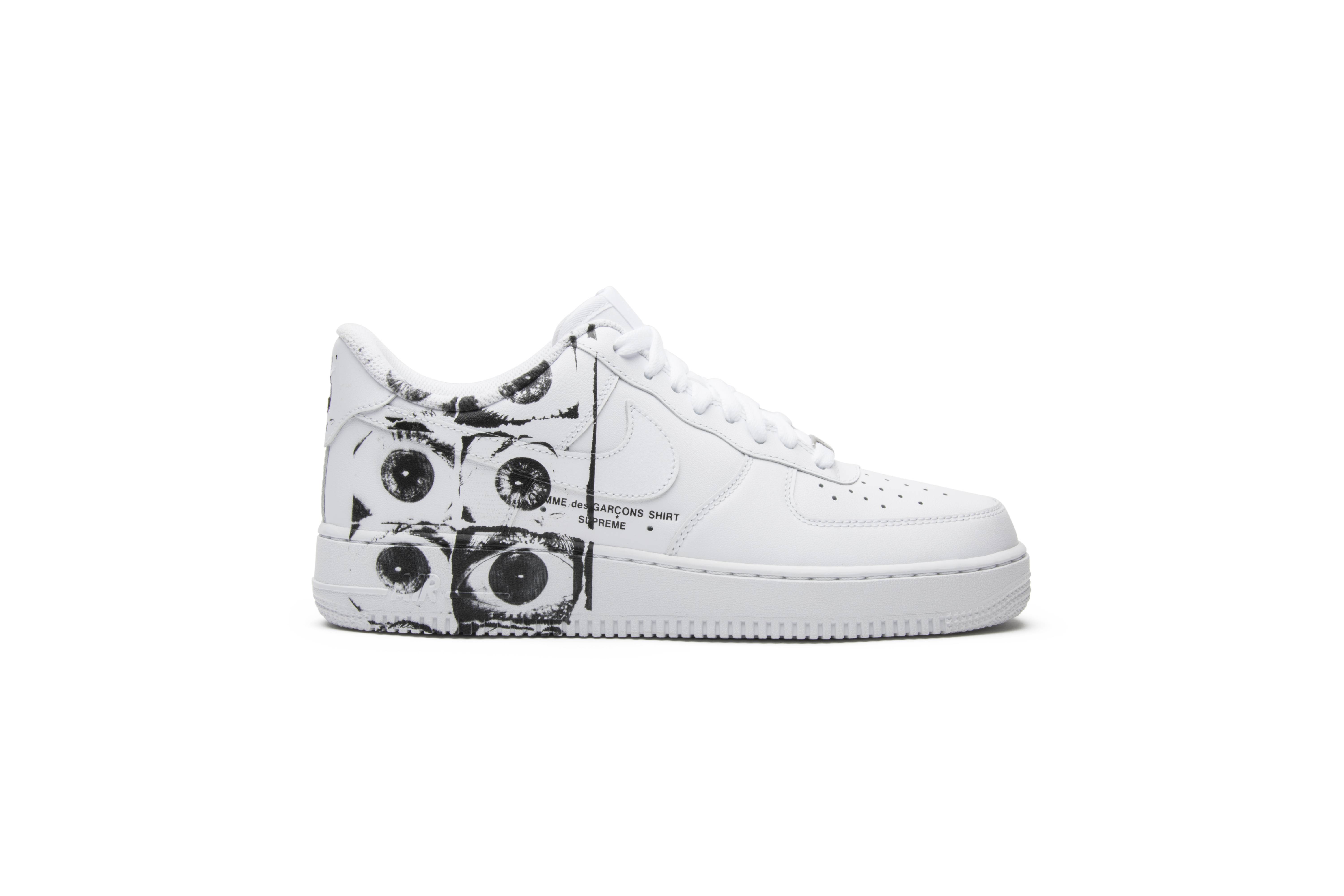 Nike air force 1 low supreme comme des garcons shirt clearance