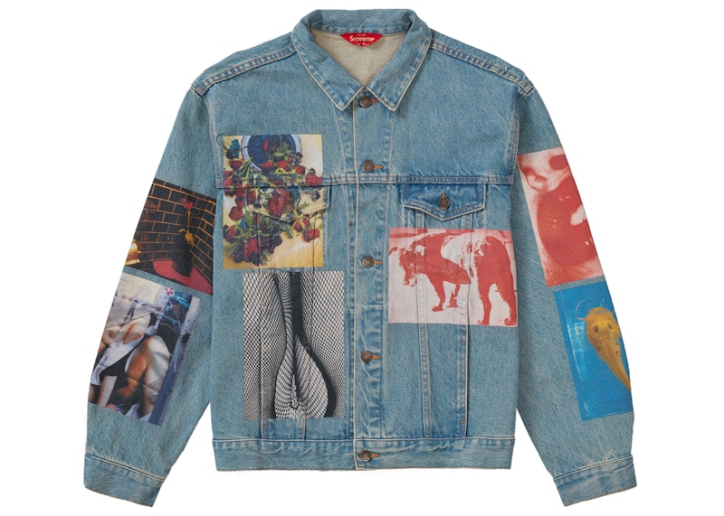 Supreme x Daido Moriyama Denim Trucker Jacket 'Blue'