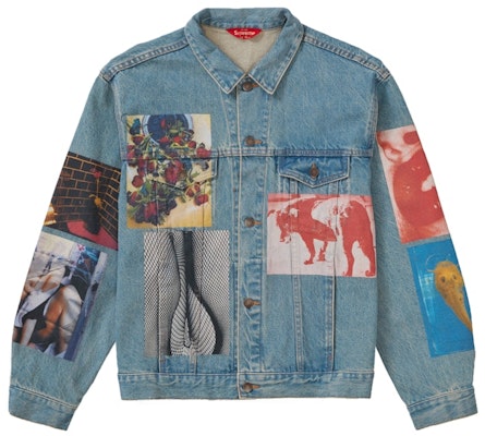 Supreme x Daido Moriyama Jaket Denim Trucker 'Biru' Buy Supreme x Daido Moriyama Jaket Denim Trucker 'Biru'