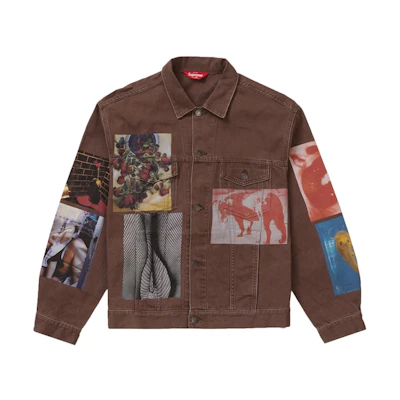 Supreme Daido Moriyama Denim Trucker Jacket 'Brown'
