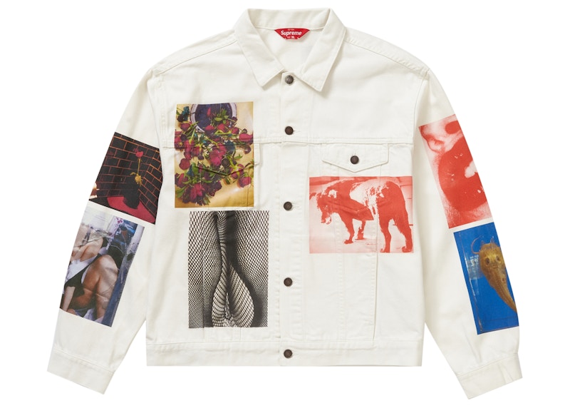Supreme x Daido Moriyama Denim Trucker Jacket 'White'