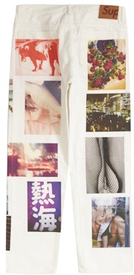 Supreme x Daido Moriyama Jeans Regulares 'Blanco' Order Supreme x Daido Moriyama Jeans Regulares 'Blanco'
