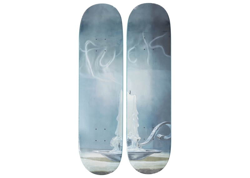 Supreme x Dan Colen Fuck Skateboard Deck Set