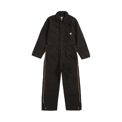 Supreme Dickies Quilted Denim Coverall Black