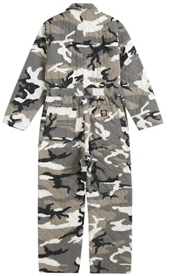 Supreme x Dickies Quilted Denim Coverall Grey Camo Order Supreme x Dickies Quilted Denim Coverall Grey Camo