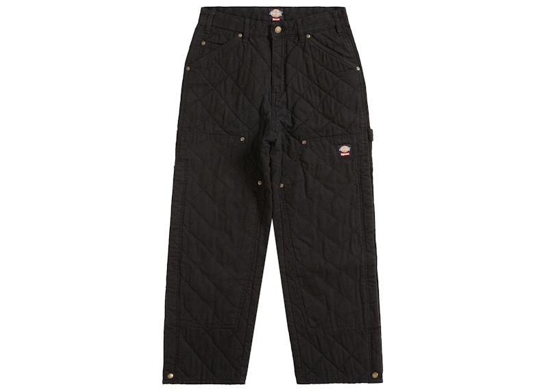 Supreme x Dickies Quilted Double Knee Painter Pant Black