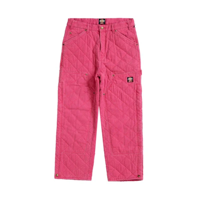 Supreme Dickies Quilted Double Knee Painter Pant Pink