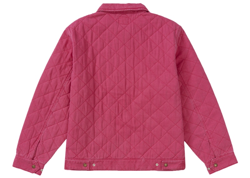 Lookbook Supreme x Dickies Jaket Kerja Berlapis Pink