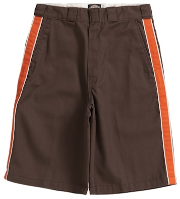 Supreme x Dickies Stripe 13” Loose Fit Work Short 'Brown' Buy Supreme x Dickies Stripe 13” Loose Fit Work Short 'Brown'