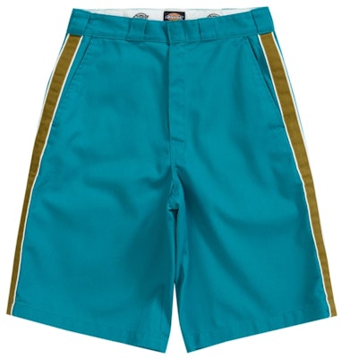 Supreme x Dickies Stripe 13” Loose Fit Work Short 'Teal' Buy Supreme x Dickies Stripe 13” Loose Fit Work Short 'Teal'