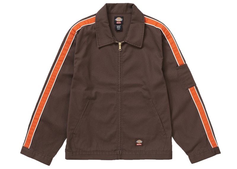 Supreme x Dickies Stripe Eisenhower Jacket 'Brown'