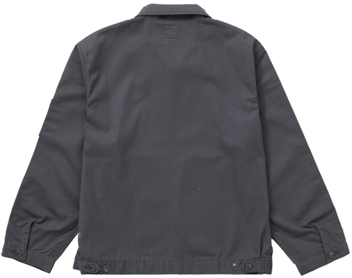 Supreme x Dickies Stripe Eisenhower Jacket 'Charcoal' Lookbook Supreme x Dickies Stripe Eisenhower Jacket 'Charcoal'