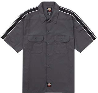 Kemeja Kerja Garis Supreme x Dickies S/S 'Charcoal' Buy Kemeja Kerja Garis Supreme x Dickies S/S 'Charcoal'