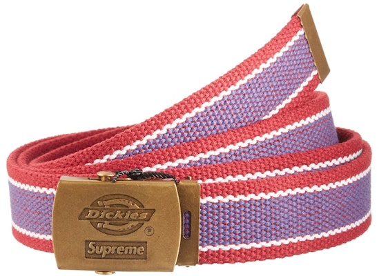 Supreme x Dickies Stripe Webbing Belt 'Maroon' Buy Supreme x Dickies Stripe Webbing Belt 'Maroon'