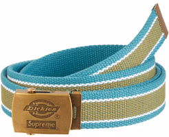 Supreme x Dickies Stripe Webbing Belt 'Teal' Supreme x Dickies Stripe Webbing Belt 'Teal'