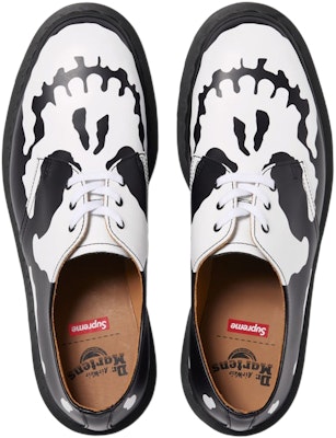 슈프림 x 닥터마틴 1461 3-아이스 슈 ''스컬 - 블랙 화이트'' 42936001 Order 슈프림 x 닥터마틴 1461 3-아이스 슈 ''스컬 - 블랙 화이트'' 42936001