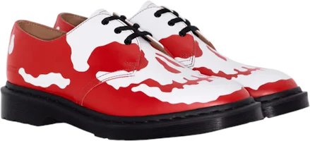 Shop Supreme x Dr. Martens 1461 三孔鞋 ''骷髏頭 - 紅白'' 42936600