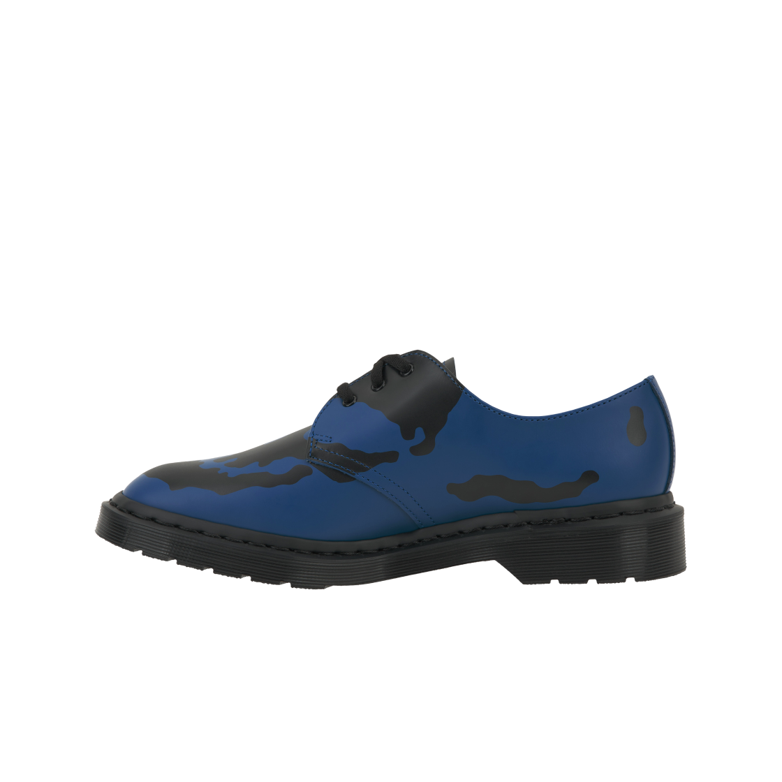 Shop Supreme x Dr. Martens 1461 3-Eye Shoe 'Skull - Royal Black' 42936400