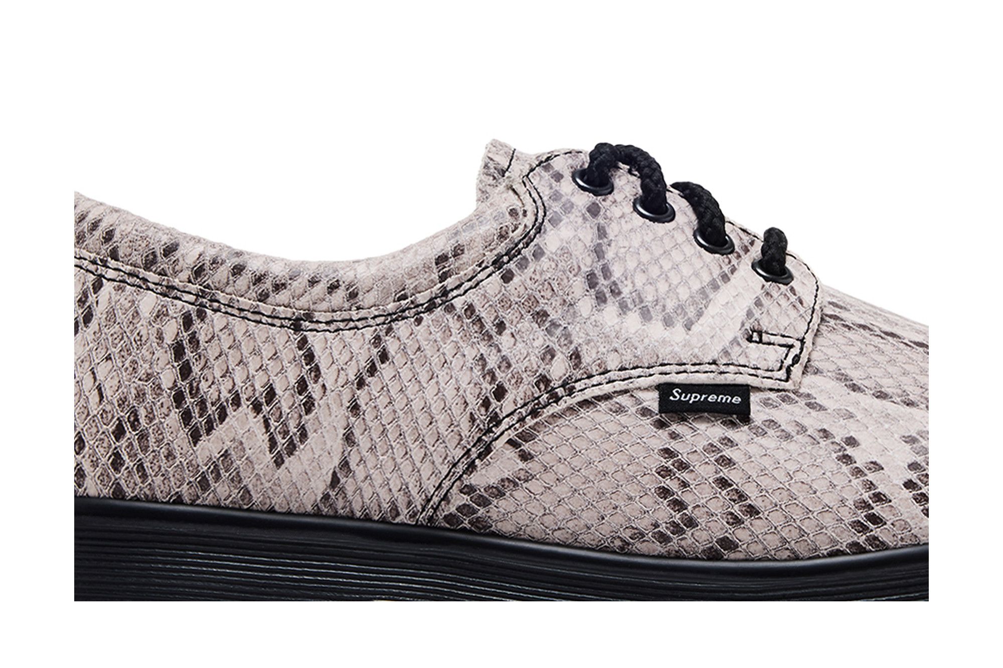 Order Supreme x Dr. Martens Postal Supreme 蛇紋四孔鞋 43497020