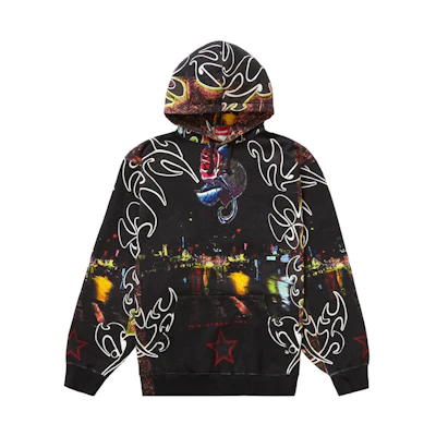 Supreme East Broadway Hooded Sweatshirt Night