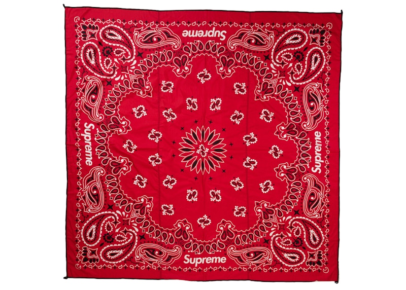 Buy Supreme x ENO Islander 尼龍毯 紅色