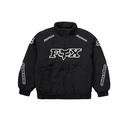 Supreme Fox Racing Puffy Jacket Black