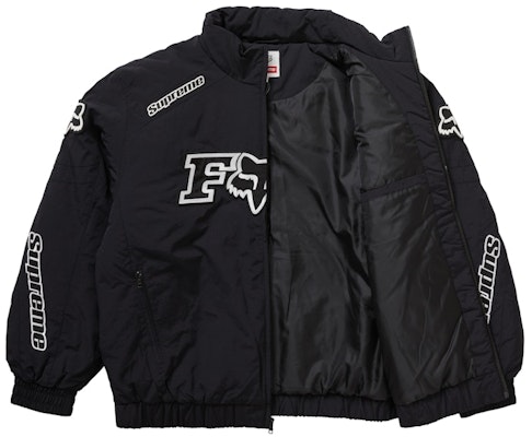 Supreme x Fox Racing Jaket Hitam Tebal Order Supreme x Fox Racing Jaket Hitam Tebal
