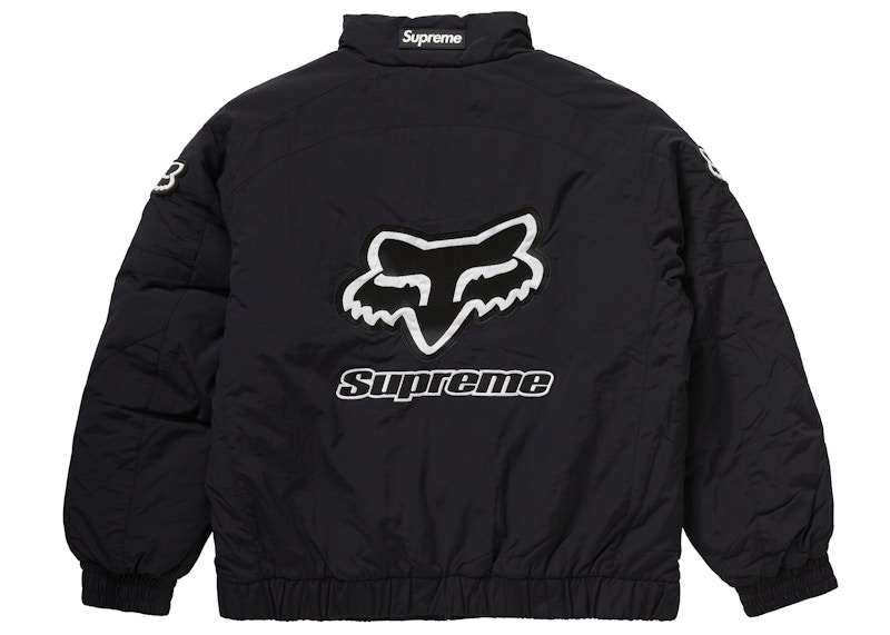 Buy Supreme x Fox Racing Puffy Jacket Black - Novelship