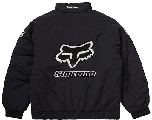 Supreme x Fox Racing Jaket Hitam Tebal Lookbook Supreme x Fox Racing Jaket Hitam Tebal