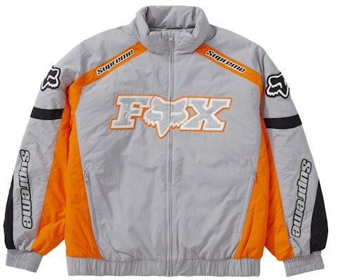 Supreme x Fox Racing 灰色短款羽绒夹克 Buy Supreme x Fox Racing 灰色短款羽绒夹克
