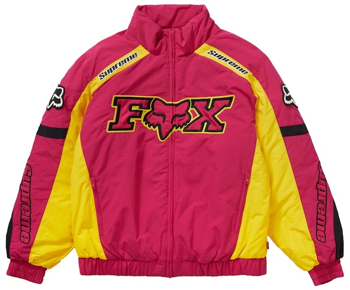 supreme-fox-racing-puffy-jacket-pink