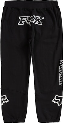 Supreme x Fox Racing Sweatpant Black Buy Supreme x Fox Racing Sweatpant Black