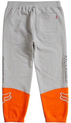 Supreme x Fox Racing Sweatpant Grey Order Supreme x Fox Racing Sweatpant Grey