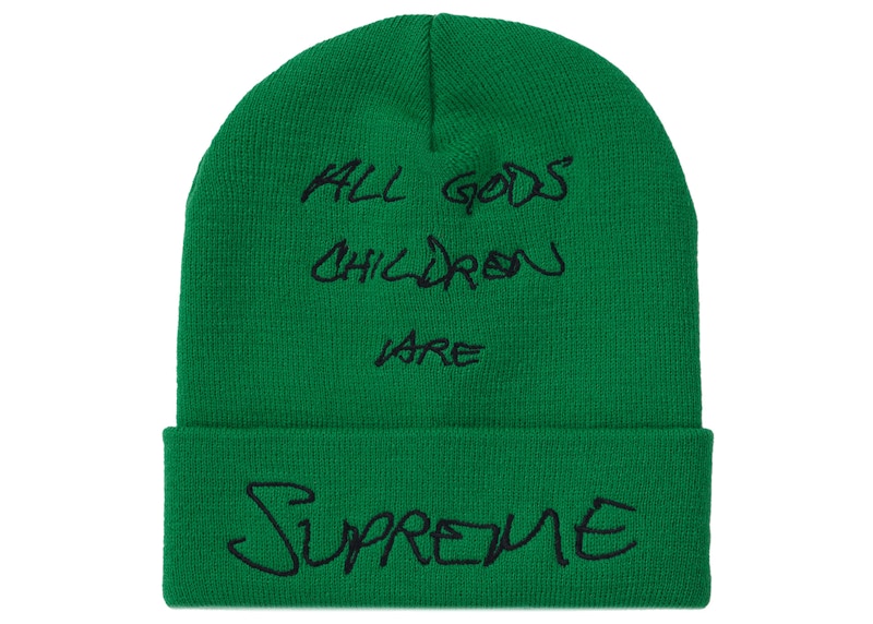 Supreme God's Children Beanie 'Green'