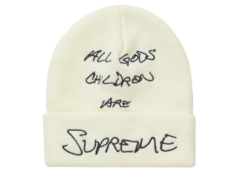 Buy Supreme x God's Children ビーニー (ナチュラル)
