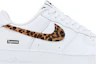 Shop Supreme x GOODENOUGH x Nike Air Force 1 Low ''Putih Motif Cheetah'' IM3483-100